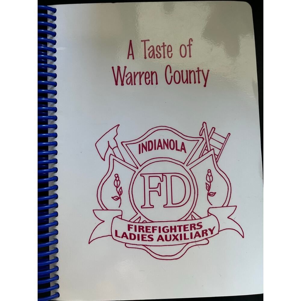 A taste of Warren County Indianola fire department cookbook